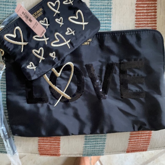 Victoria's Secret Handbags - Victoria secrets make up/change purse NWT